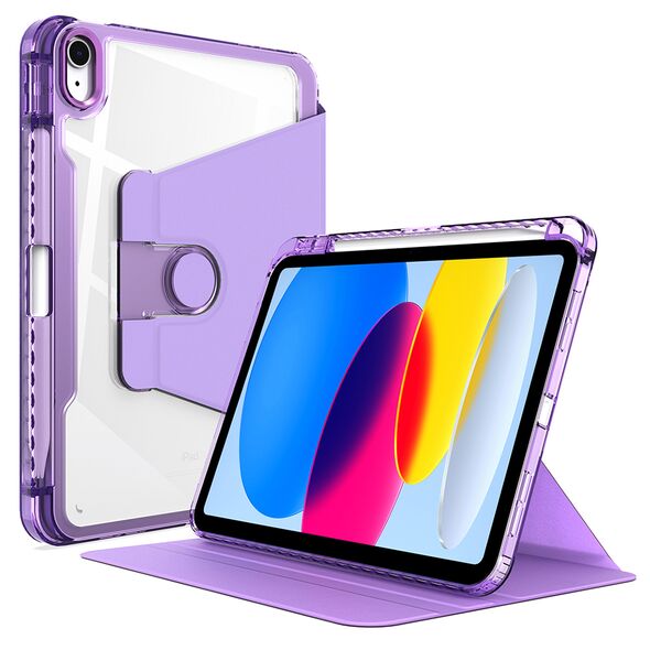 Techsuit Husa pentru Samsung Galaxy Tab S7 / S8 - Techsuit Crystal Vision - Purple 5949419120372 έως 12 άτοκες Δόσεις