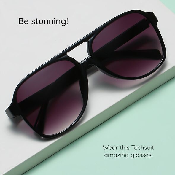 Techsuit Ochelari Mari pentru Femei - Techsuit Non-Polarized (98061) - Leopard Tea 5949419148574 έως 12 άτοκες Δόσεις