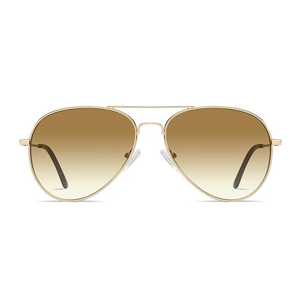 Techsuit Ochelari de Soare Unisex - Techsuit Polarized (3025) - Gold / Brown 5949419141353 έως 12 άτοκες Δόσεις