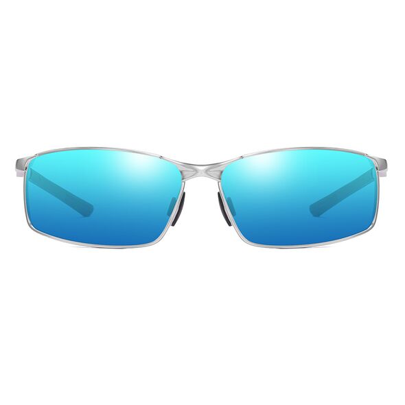 Techsuit Ochelari de Soare pentru Barbati - Techsuit Polarized (559) - Silver / Blue Mirror 5949419141568 έως 12 άτοκες Δόσεις