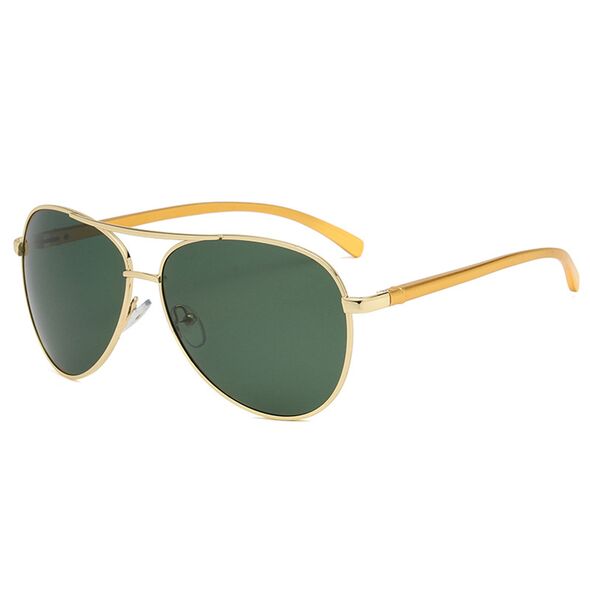 Techsuit Ochelari de Soare, Barbati - Techsuit Polarized (2150) - Gold / Blackish Green 5949419146891 έως 12 άτοκες Δόσεις