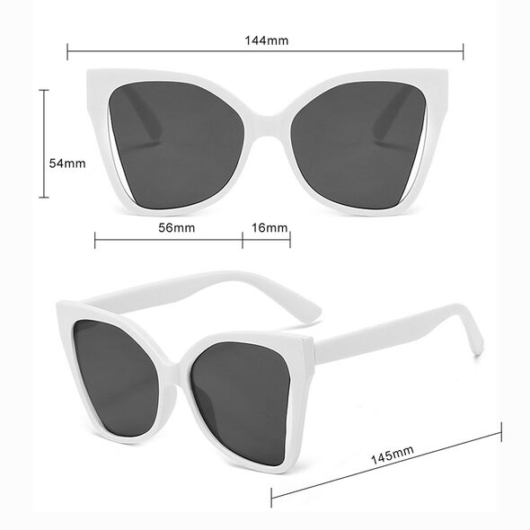 Techsuit Ochelari de Soare pentru Femei - Techsuit Non-Polarized (5335) - White / Gray 5949419148895 έως 12 άτοκες Δόσεις