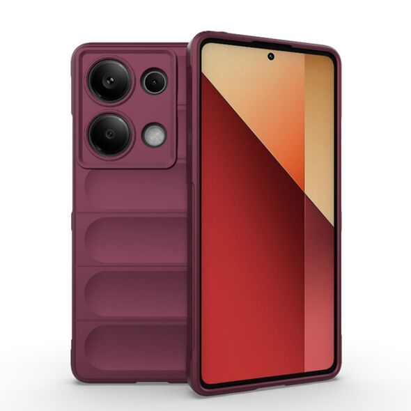 Techsuit Husa pentru Xiaomi Redmi Note 13 Pro 4G / Poco M6 Pro 4G - Techsuit Magic Shield - Bordeaux 5949419113886 έως 12 άτοκες Δόσεις