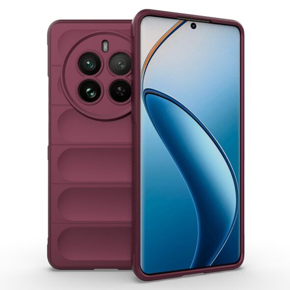 Techsuit Husa pentru Realme 12 Pro / 12 Pro+ - Techsuit Magic Shield - Bordeaux 5949419113763 έως 12 άτοκες Δόσεις