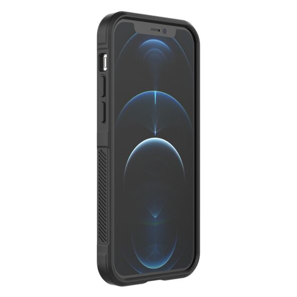 Techsuit Husa pentru iPhone 12 Pro Max - Techsuit Magic Shield - Black 5949419113503 έως 12 άτοκες Δόσεις