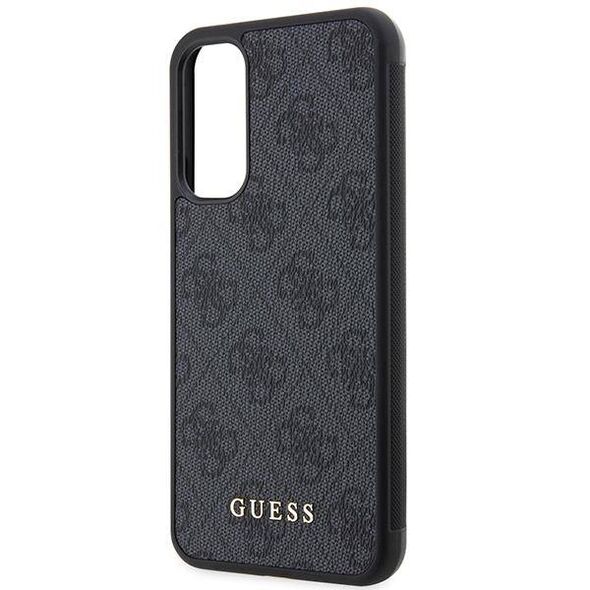 Original Case SAMSUNG GALAXY A34 5G Guess Hard Case 4G Metal Gold Logo (GUHCSA34G4GFGR) gray 3666339123901