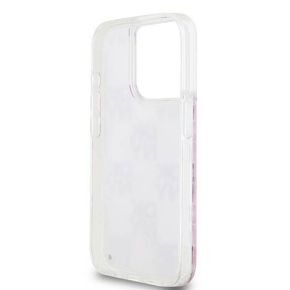 Original Case APPLE IPHONE 15 PRO DKNY Hardcase Liquid Glitter Multilogo (DKHCP15LLCPEPP) pink 3666339271190