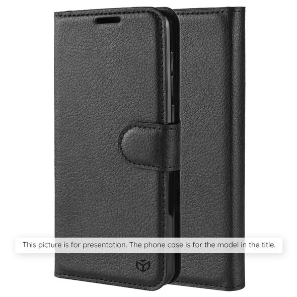 Techsuit Husa pentru Honor Magic6 Lite - Techsuit Leather Folio - Black 5949419125506 έως 12 άτοκες Δόσεις