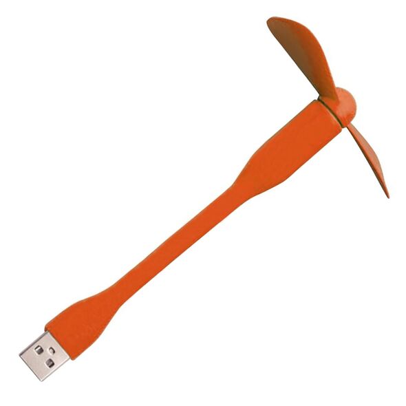 Techsuit Ventilator USB Portabil, 5V - Techsuit (TUF1) - Orange 5949419153165 έως 12 άτοκες Δόσεις