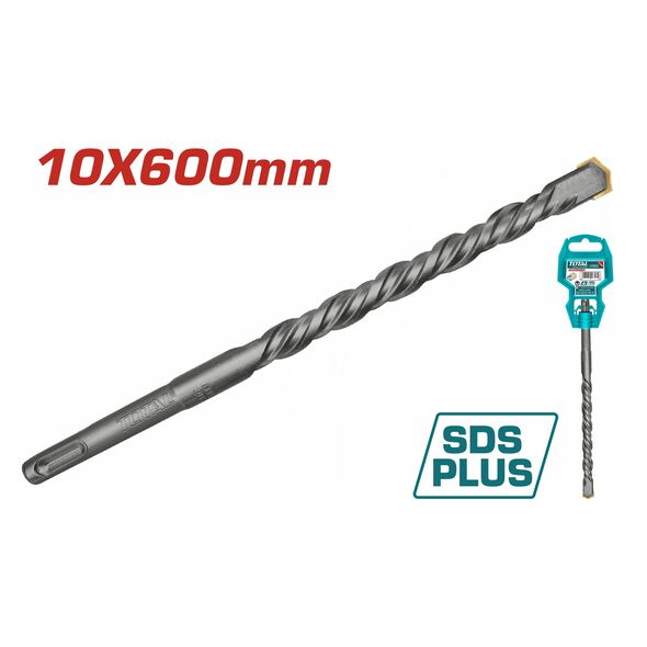 TOTAL ΔΙΑΜΑΝΤΟΤΡΥΠΑΝΟ SDS-PLUS 10 X 600mm (TAC311007) ως 12 Άτοκες Δόσεις