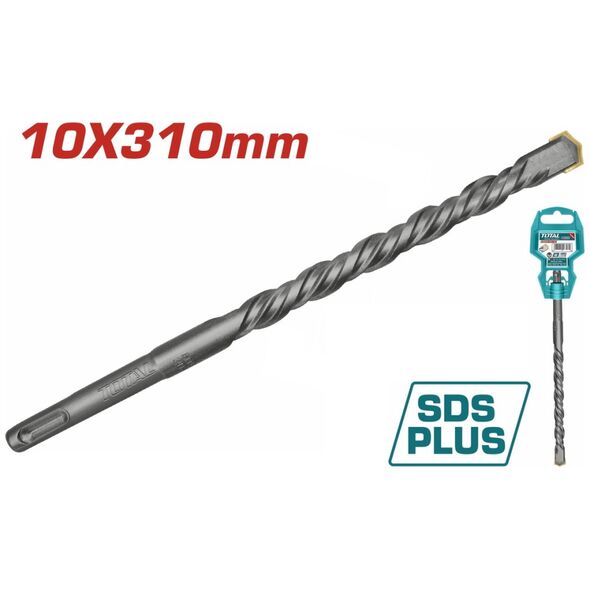 TOTAL ΔΙΑΜΑΝΤΟΤΡΥΠΑΝΟ SDS-PLUS 10 X 310mm (TAC311005) ως 12 Άτοκες Δόσεις