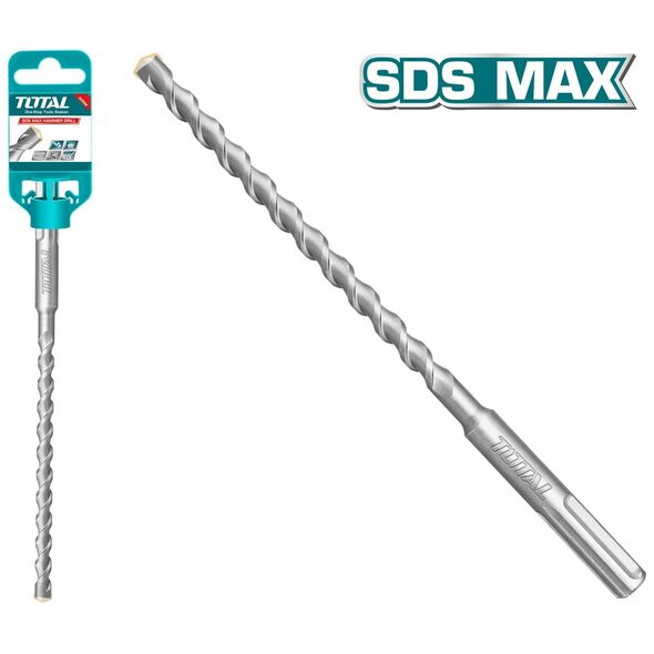 TOTAL ΔΙΑΜΑΝΤΟΤΡΥΠΑΝΟ SDS - MAX 12 X 260mm (TAC321207) ως 12 Άτοκες Δόσεις