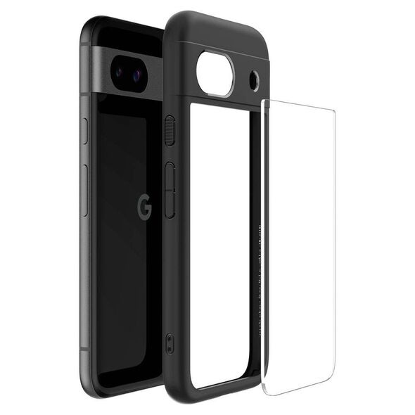 Case GOOGLE PIXEL 8A Spigen Ultra Hybrid Matte black 8809971221481