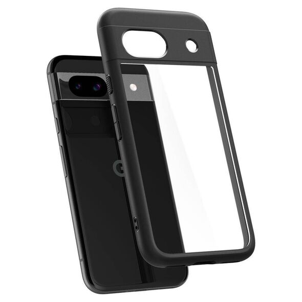 Case GOOGLE PIXEL 8A Spigen Ultra Hybrid Matte black 8809971221481