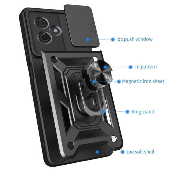 Techsuit Husa pentru Motorola Moto G54 Power - Techsuit CamShield Series - Blue 5949419149762 έως 12 άτοκες Δόσεις