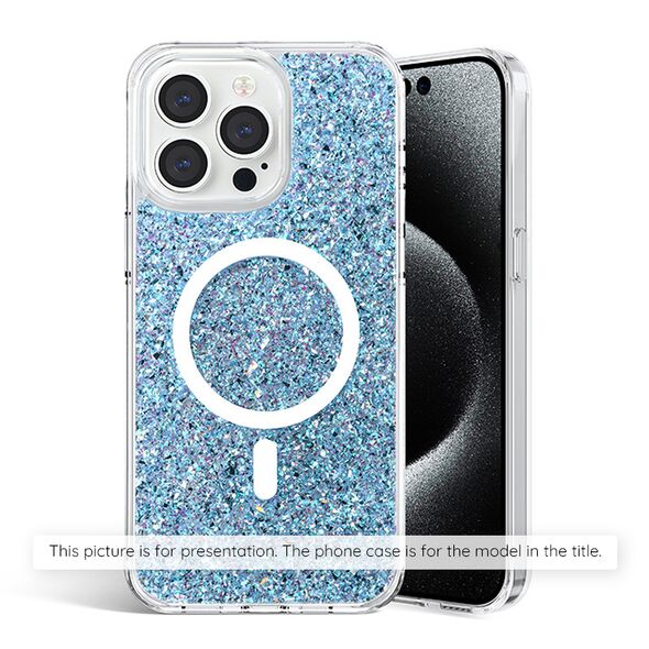 Techsuit Husa pentru iPhone 7 / 8 / SE 2, SE 2020 / SE 3, SE 2022 - Techsuit Sparkly Glitter - Blue 5949419122079 έως 12 άτοκες Δόσεις