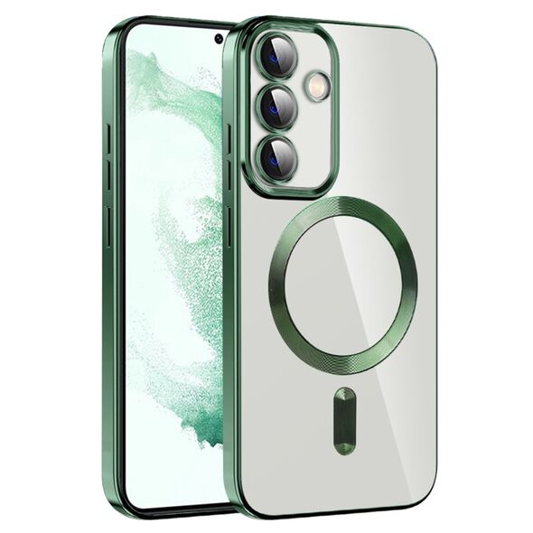 Techsuit Husa pentru Samsung Galaxy S24 Plus - Techsuit Luxury Crystal MagSafe - Deep Green 5949419135185 έως 12 άτοκες Δόσεις