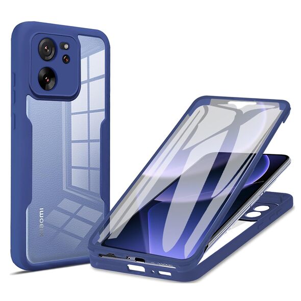 Techsuit Husa pentru Xiaomi 13T + Folie - Techsuit ColorVerse 360 Series - Blue 5949419151406 έως 12 άτοκες Δόσεις