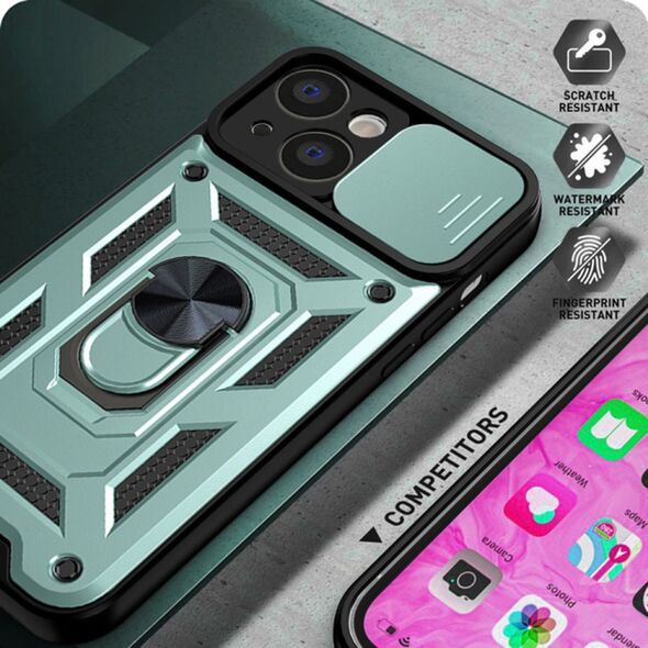 Techsuit Husa pentru iPhone 14 - Techsuit CamShield Series - Green 5949419157859 έως 12 άτοκες Δόσεις