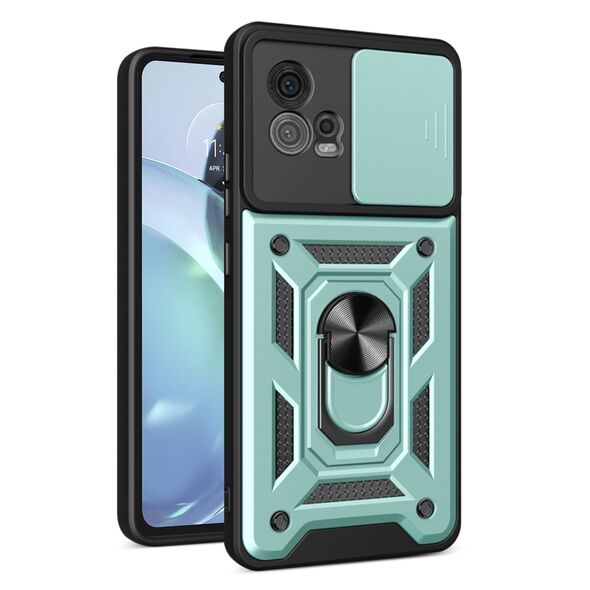 Techsuit Husa pentru Motorola Moto G72 - Techsuit CamShield Series - Green 5949419159716 έως 12 άτοκες Δόσεις