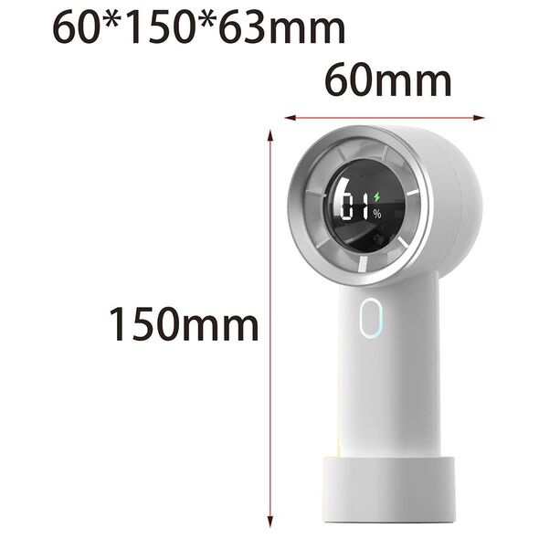 Techsuit Ventilator Portabil, 1200mAh - Techsuit (HX130) - White 5949419156630 έως 12 άτοκες Δόσεις