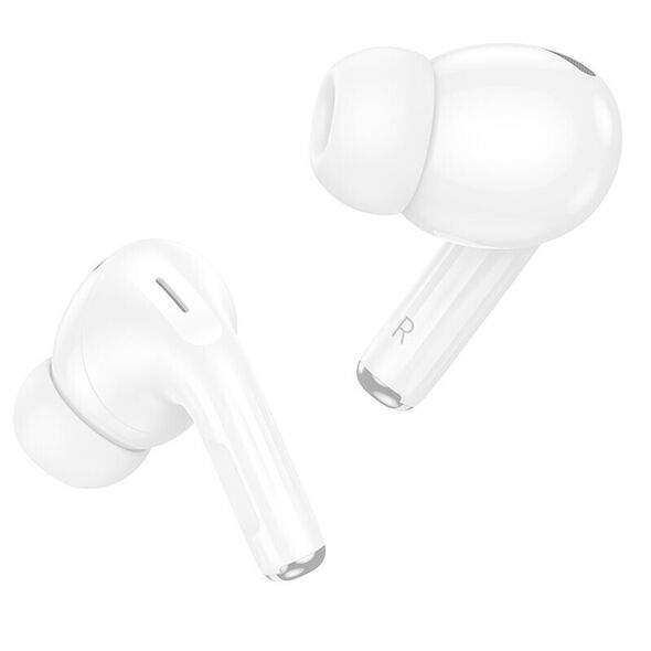 Hoco Casti Bluetooth 5.3, Active Noise Cancelling - Hoco (EW56 Plus) - White 6942007606707 έως 12 άτοκες Δόσεις