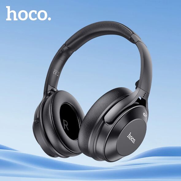 Hoco Casti Bluetooth 5.3, Active Noise Reduction, Multipoint - Hoco (W37) - Smoky Blue 6931474790422 έως 12 άτοκες Δόσεις