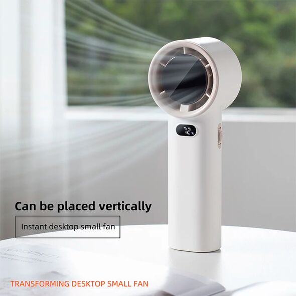 Techsuit Ventilator Portabil, 4000mAh - Techsuit (K38) - White 5949419156418 έως 12 άτοκες Δόσεις