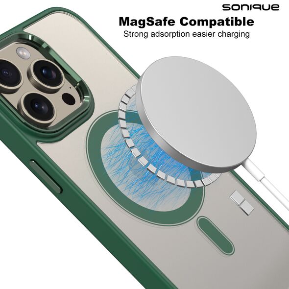 Θήκη Magnetic MagMetal Sonique Apple iPhone 13 Pro Πράσινο - Sonique - Πράσινο - iPhone 13 Pro