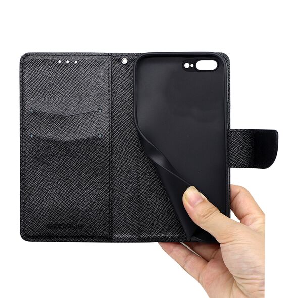 Θήκη Πορτοφόλι Sonique Trend Wallet Apple iPhone 7 Plus / iPhone 8 Plus Μαύρο - Sonique - Μαύρο - iphone 7 Plus, iphone 8 Plus - Θήκη Πορτοφόλι