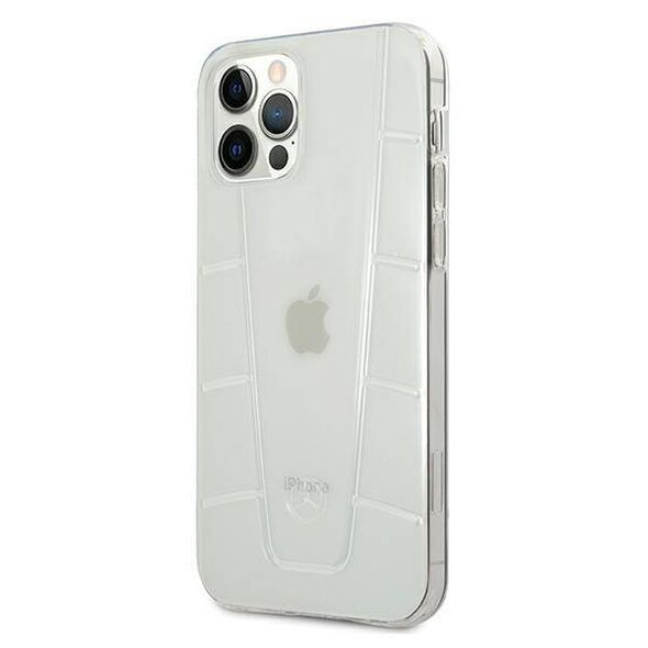 Case IPHONE 12 PRO MAX Mercedes Hardcase Transparent Line (MEHCP12LCLCT) transparent 3700740483640