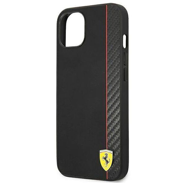 Original Case IPHONE 14 PLUS Ferrari Hardcase Carbon (FEHCP14MAXBK) black 3666339063931