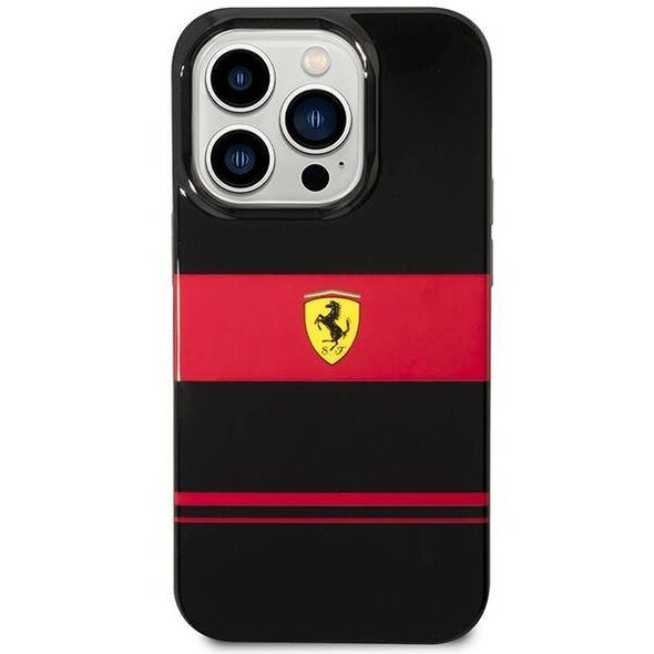 Original Case IPHONE 14 PRO Ferrari Hardcase IMD Combi Magsafe (FEHMP14LUCOK) black 3666339096595