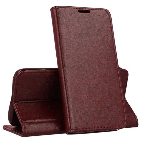 Case OPPO RENO 8T Wallet with a Flap Leatherette Holster Magnet Book burgundy 5900495075871