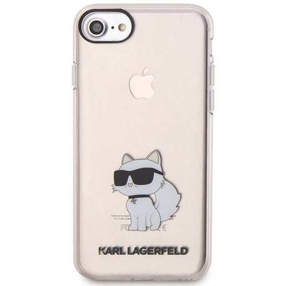 Original Case IPHONE SE 2022 / SE 2020 / 7 / 8 Karl Lagerfeld Hardcase Ikonik Choupette (KLHCI8HNCHTCP) pink 3666339118846