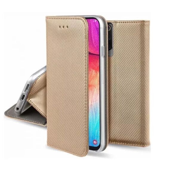 Smart Magnet case for Samsung Galaxy A54 5G gold 5900495058287