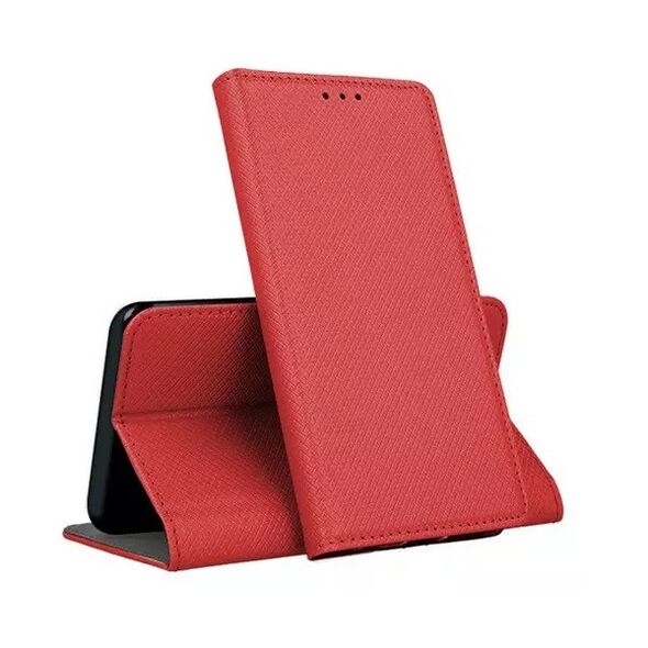 Smart Magnet case for Xiaomi Redmi Note 12 4G red 5900495080592