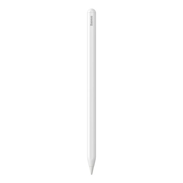 Baseus stylus with wireless charging for iPad white + replaceable tip