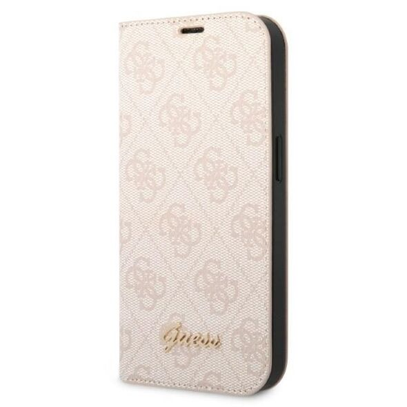 Guess GUBKP14XHG4SHP iPhone 14 Pro Max 6.7 &quot;pink / pink book 4G Vintage Gold Logo