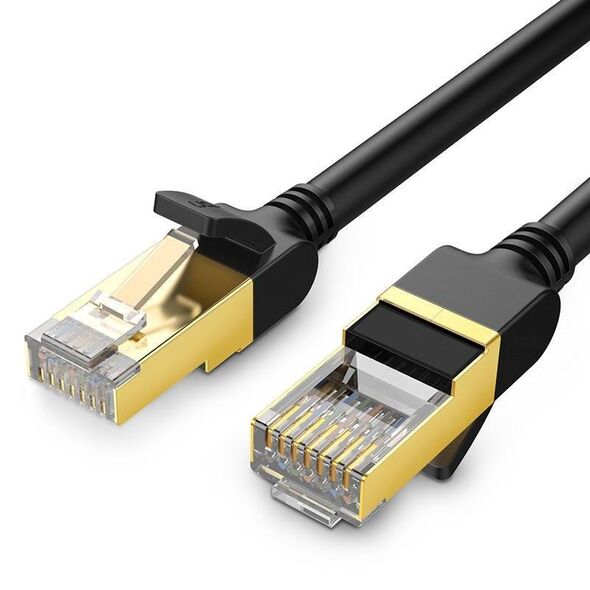 UGREEN Ethernet RJ45 Flat network cable , Cat.7, STP, 15m (Black) 6957303882748