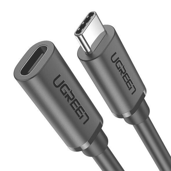 UGREEN USB Type C 3.1 Gen2 Male to Female Cable Nickel Plating 1m (Black) 6957303813872