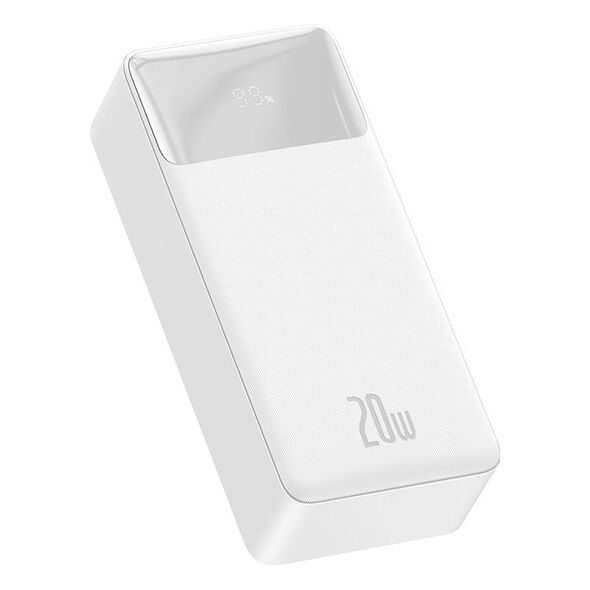 Powerbank Baseus Bipow 30000mAh, 20W (white) 6932172618285