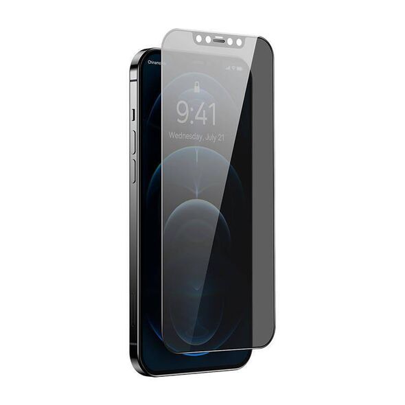 Tempered Glass IPHONE 12 PRO MAX Privacy Glass Baseus 6932172624255