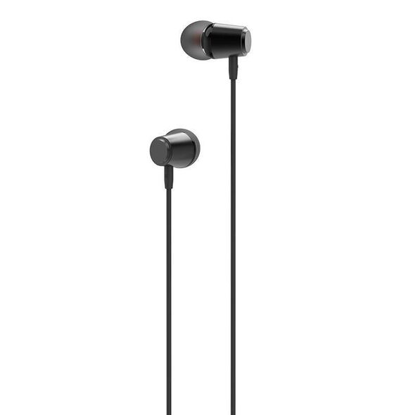 LDNIO HP03 wired earbuds, 3.5mm jack (black) 6933138691762