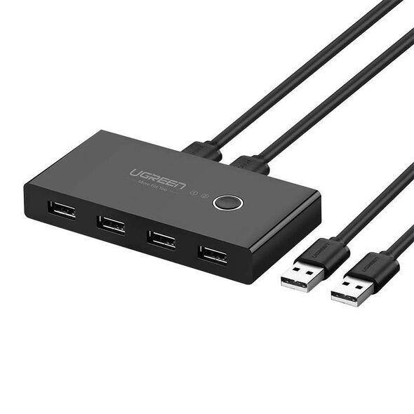 Sharing Switch Box UGREEN 30768B, USB 3.0 (black) 6957303803217