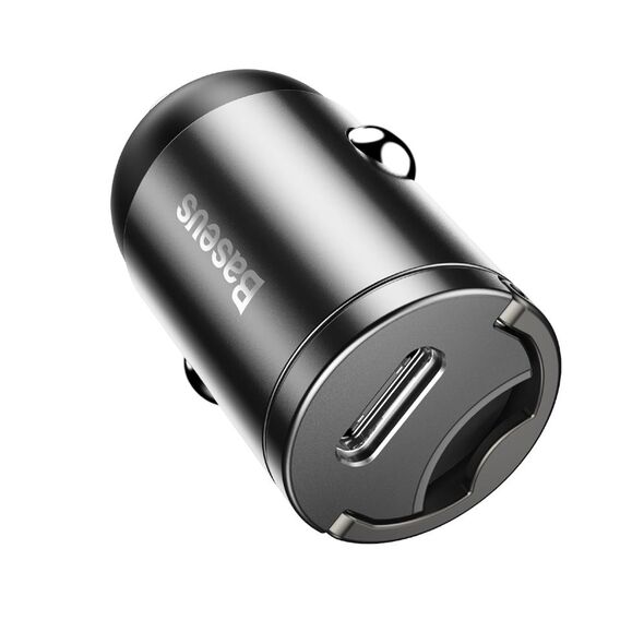 Baseus car charger Tiny Star Mini PD 30W 1x USB-C gray 6953156297913