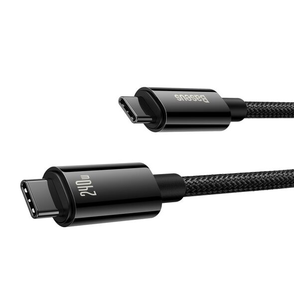 Baseus cable Tungsten PD USB-C - USB-C 2,0m black 240W 6932172628833