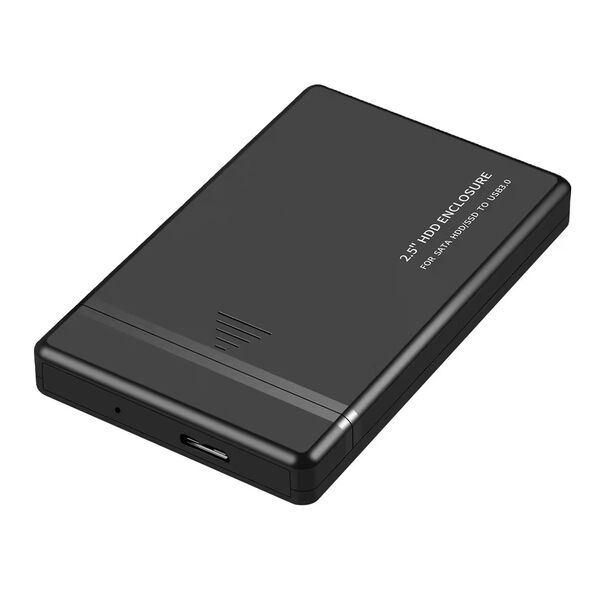 External Hard Drive Enclosure DeTech, 2.5", SATA, Type-C, 5Gbps, Black  - 17865 έως 12 άτοκες Δόσεις