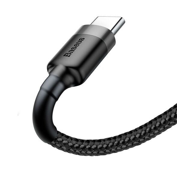 Baseus Cafule cable USB-C 3A 0.5m (Gray+Black) 6953156278189