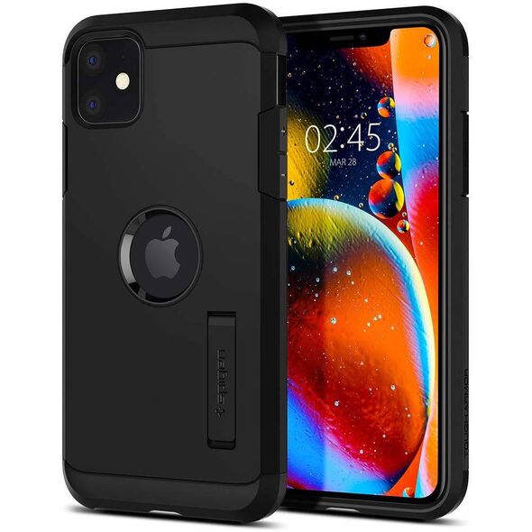 Case IPHONE 11 Spigen Tough Armor black 8809671010354